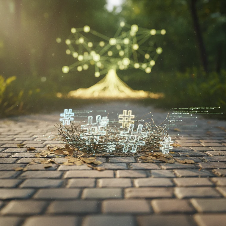 Koniec ery hashtagów i ich spadek efektywności w social media