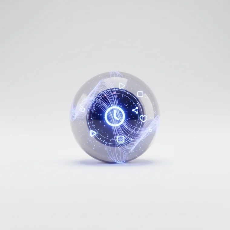 Wykres pokazujący, jak długość filmiku na TikToku wpływa na zasięg, zaangażowanie i średni czas oglądania w różnych formatach wideo