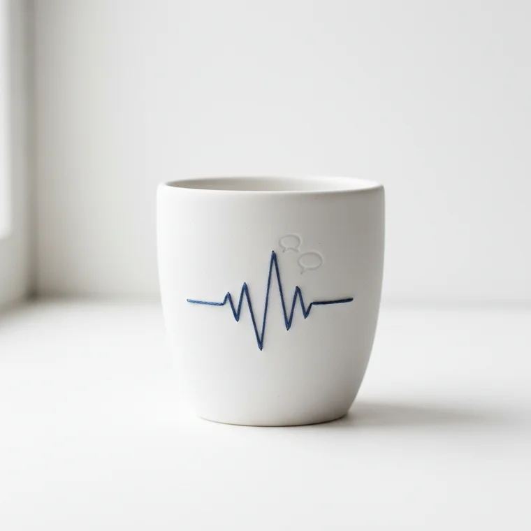 Osoba analizuje wyniki zasięgów postów tekstowych i graficznych na LinkedIn na ekranie laptopa, ilustrując przewagę treści tekstowych w algorytmie platformy